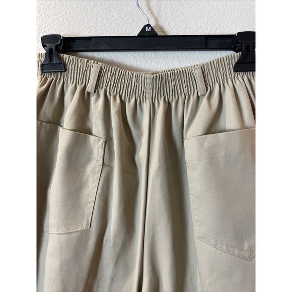 nu look, khaki wide shorts, high waist, size 11/12 - Picture 3 of 5